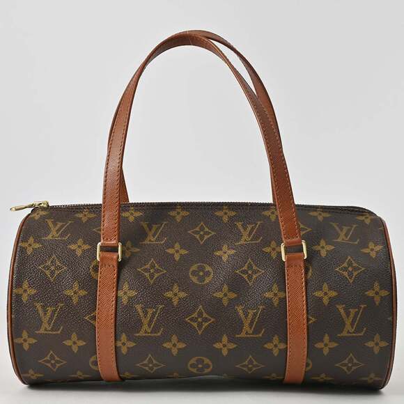 LOUIS VUITTON Brown Monogram Canvas Papillon 30 Bag